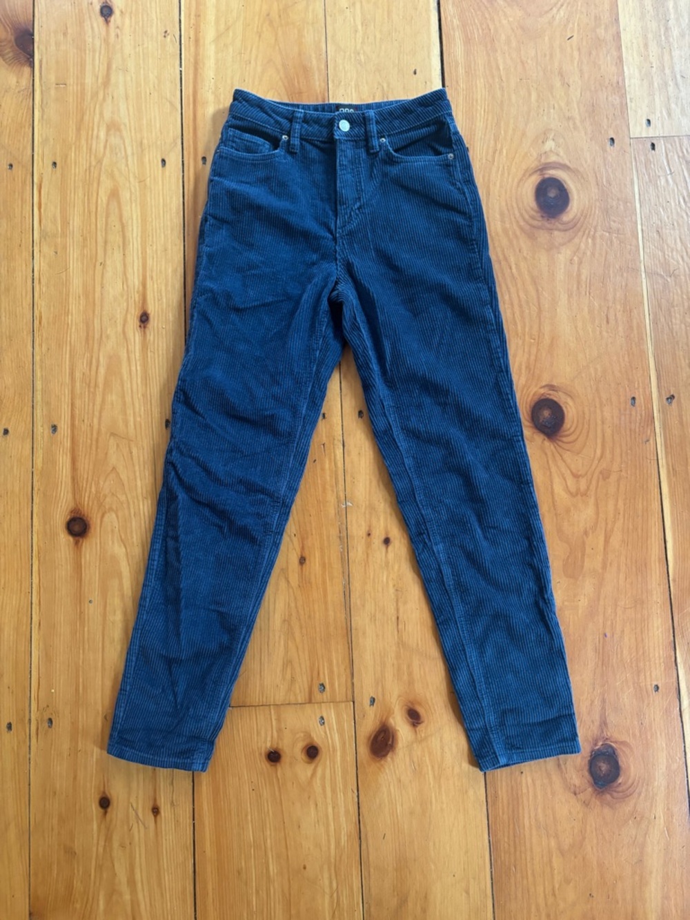 BDG Urban Outfitters Blue Corduroy High Rise Mom Pants Size 24